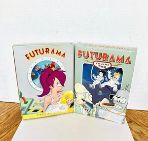 Futurama 2003 Volume 1&2 Boxed DVD Sets Work 20th Century Fox - Picture 1 of 8