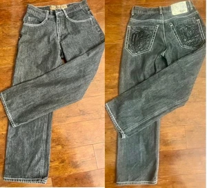 VINTAGE Y2K SOUTH POLE VERZIERTE TASCHEN JEANS HERREN GRÖSSE 32 - Bild 1 von 8
