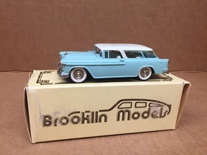 BROOKLIN MODELS METAL 1:43 1955 CHEVY CHEVROLET NOMAD WAGON BRK.26 NEAR MINT - Picture 1 of 8