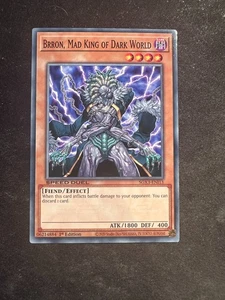 Brron, Mad King of Dark World - SGX3-ENI13 -Common -1st Edition - Speed Duel N/M - Picture 1 of 1