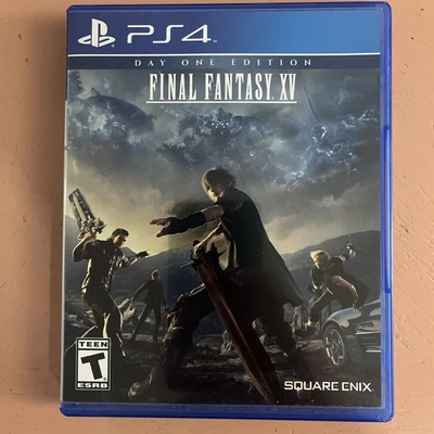 2016 Final Fantasy 15 XV Day One Edition PS4 CIB Complete In Box Unplayed RPG - Image 1 of 4