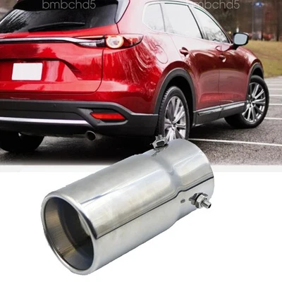 For Mazda CX-5 CX-7 CX-9 Car Exhaust Pipe Tip Rear Tail Muffler Stainless Steel Foto 1 de 4