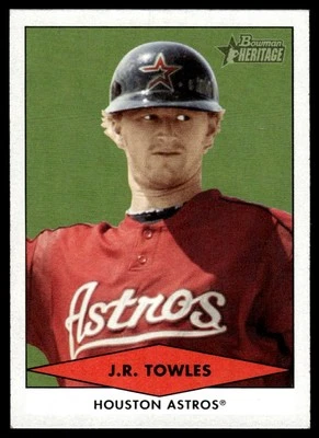 2007 Bowman Heritage Prospects J.R. Towles Houston Astros #BHP40 - Image 1 of 2