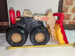 Hasbro 2004 Tonka Mighty Front Loader Giant Plastic/Metal 20" Toy - Stained - Picture 1 of 20