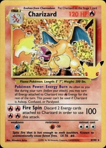 Charizard Celebrations: Classic Collection 4/102 Heavy Play or DMG - Picture 1 of 2