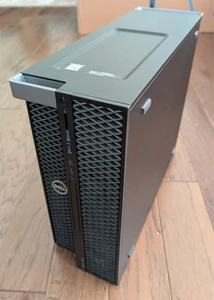 Dell Precision T7820 Dual Xeon Silver 4110 2.10GHz 128GB DDR4 500GB SSD - Photo 1/3