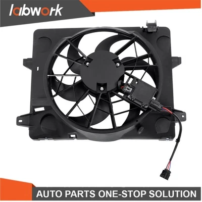 Labwork Cooling Fan Assembly For Lincoln Town Car Mercury Grand Marquis 2003-05 - Image 1 of 4