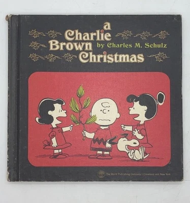 Рождественская книга Чарли Брауна Чарльза М. Шульца 1965 первое издание - Изображение 1 из 4