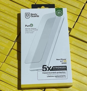 75ct BodyGuardz Tempered Glass Screen Protector Apple iPhone 14 Pro Max 6.7” 75x - Picture 1 of 5