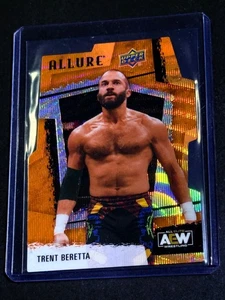 2022 Upper Deck AEW Allure Orange Slice Trent Beretta - Picture 1 of 2