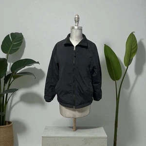 L.L. Chaqueta para mujer Bean negra con cremallera completa reversible mixta con bolsillos S - Imagen 1 de 15