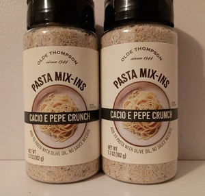 Olde Thompson Cacio E Pepe Crunch Pasta Mix-Ins Seasoning 5.7 oz (2 Pack) - Picture 1 of 15
