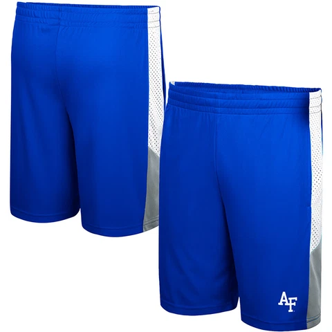 Men's Colosseum Royal Air Force Falcons Very Thorough Shorts Cover