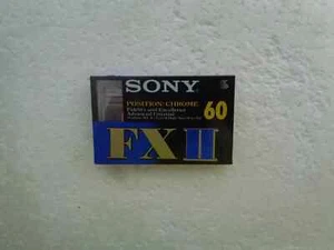 Vintage Audio Cassette SONY FX II 60 * Rare From 1996 * - Photo 1/3