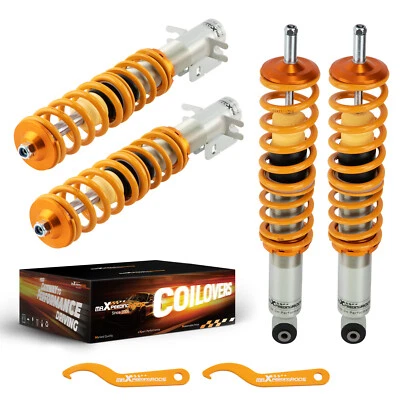 Street Coilover Suspension for VW Volkswagen Golf MK1 Rabbit Height Adj. - Imagem 1 de 4