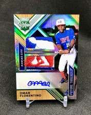 2018 Elite Extra Edition Omar Florentino RPA /5 SSP Rookie Card No. FTSA-OF 📈📈