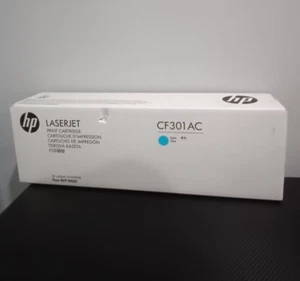 HP 827A Cyan Original LaserJet Toner Cartridge, CF301A - Zdjęcie 1 z 1
