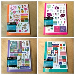 Journal Notizbuch 5"" x 7"" Do it yoursalf Projekte mit 35 Aufklebern - Bild 1 von 30