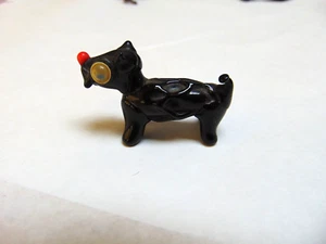 Murano Glass Vintage Scotty Dog Hand Blown Animal Art Figurine ref 311 - Picture 1 of 3