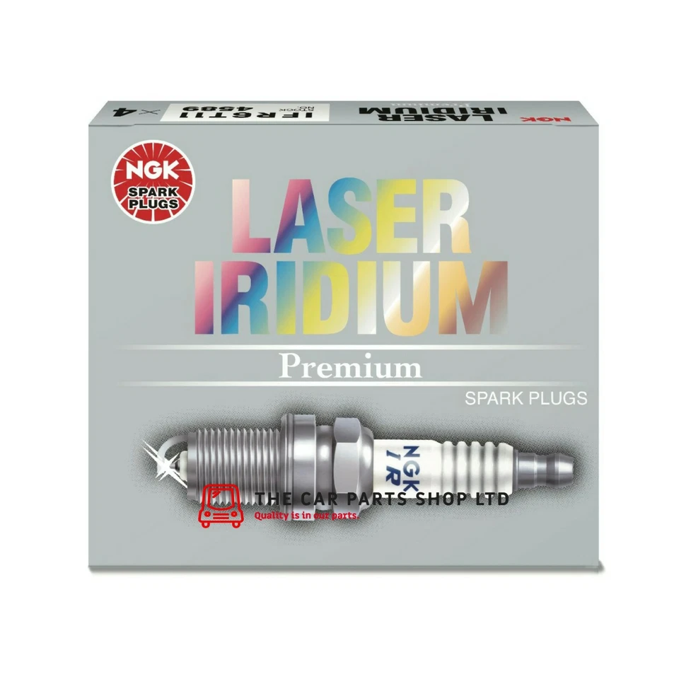BUJÍAS LÁSER NGK IRIDIO DE LARGA DURACIÓN (x4) SE ADAPTA A FORD FIESTA 1.0 TITANIO 13-18 Foto 1 de 1