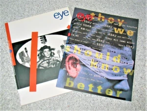 Eye Magazine International Review of Graphic Design Nos.13 and 14 Vol.4 1994 VGC - Picture 1 of 5