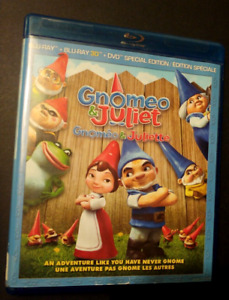 3D Blue Ray Gnomeo et Juliette
