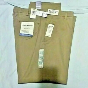 Pantalones Dockers EASY KHAKI corte recto frente plano, Timberwolf talla: 34 X 34 ¡NUEVOS! - Imagen 1 de 6