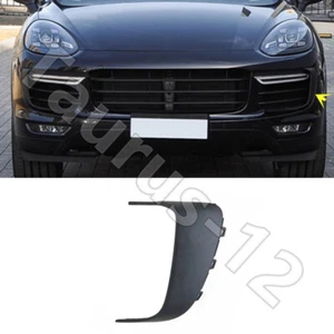 Left Front Bumper Air Guide Trim Frame For Porsche Cayenne GTS 92A 2015-2017 - Picture 1 of 6