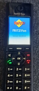 AVM FRITZ!Fon C5 Schnurloses VoIP DECT-Telefon Handset - Schwarz - Zdjęcie 1 z 3