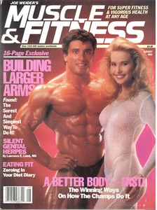Joe Weider's Muscle & Fitness Magazine August 1993 - Picture 1 of 1