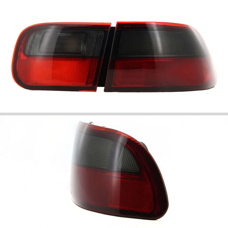 Fits 92-95 HONDA CIVIC LED Tail Light With Red Smoked Lens - Image 1 of 1