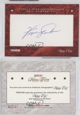 2008 TRISTAR Signa Cuts Cut Hidden Treasures Red /75 Fergie Jenkins Auto HOF