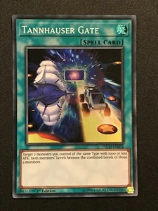 Puerta Tannhauser | INCH-EN056 | Súper rara | 1ª edición | Juego de cartas coleccionables YuGiOh - Imagen 1 de 3