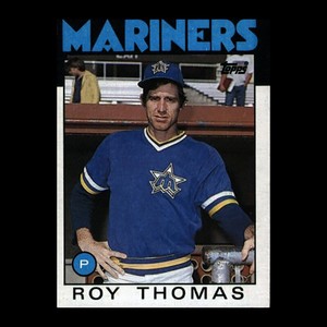 1986 Topps Baseball #626 - Roy Thomas [Base] Seattle Mariners VG-EX