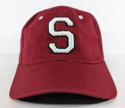 Stanford Cardinal Hat Cap Fitted 7 1/8 Maroon NCAA Zephyr Four.0 Graf-X Wool - Image 1 of 4