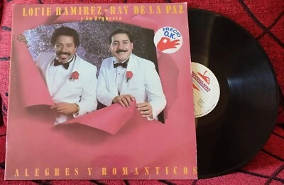 LOUIE RAMIREZ - RAY DE LA PAZ ** Alegres Y Romanticos ** 1988 SPAIN LP - Image 1 of 4