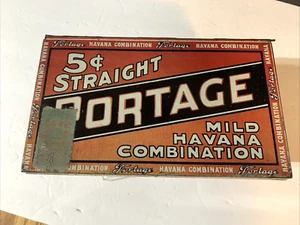 Portage tin cigar box 5 cent Havana - Picture 1 of 6