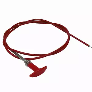 Fire Extinguisher / Master Switch - 3.7M / 12ft Pull Cable With Red T Handle - Picture 1 of 1