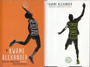 Book Lot x 2: KWAME ALEXANDER - Booked + Rebound (hardcover 2016) - Foto 1 di 1