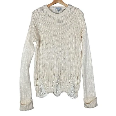 Suéter Otoño Cachemira Para Mujer Pequeño Silencioso Lujo Seda Superkid Mohair Marfil Foto 1 de 4