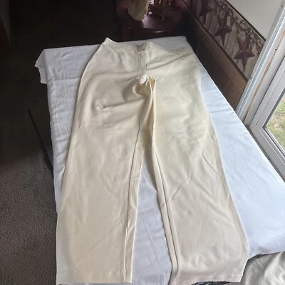 Calça feminina com controle creme tamanho PL - Imagem 1 de 2