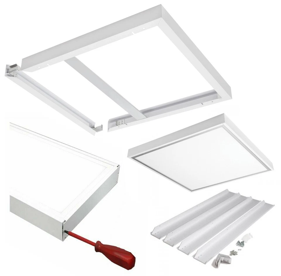 BRIGHT SOURCE LED Panel Surface Mounting Kits 300x300 600x300 600x600 1200x300 1200x600