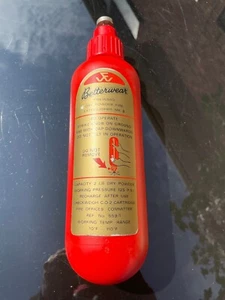 VINTAGE BETTERWEAR CAR , KITCHEN FIRE EXTINGUISHER PROP DISPLAY UNUSED BOXED 60s - Picture 1 of 7