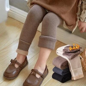 2023 Autumn Winter Baby Girls Pant Baby Cotton Warm Leggings Children's Velvet P - Picture 1 of 28