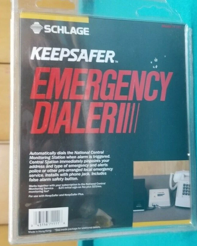 Schlage Keepsafer Emergency Dialer READ!!! For Parts? Working? READ!!! - Image 1 of 4