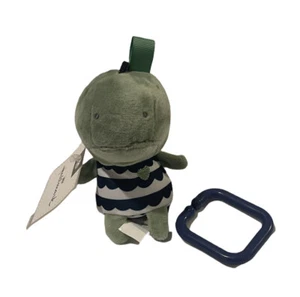 Hallmark Soft Rassel Dinosaurier 🦖 ~ grüner Dinosaurier für kleine Hände NEU - Bild 1 von 2