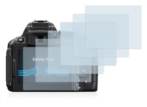 Nikon D5400 DSLR Camera, 6 x Transparent ULTRA Clear Camera Screen Protector - Picture 1 of 4