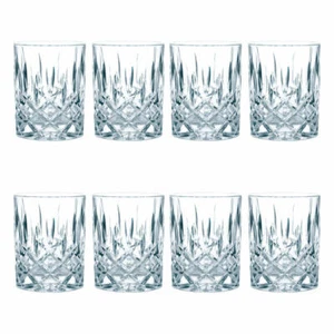 Nachtmann Noblesse Whiskybecher Set 8er Set Whiskyglas Kristallglas H 9.8 cm