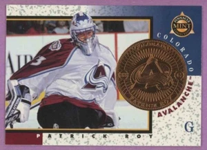 1997 97-98 PINNACLE MINT COLLECTION BRONZE COLORADO AVALANCHE PATRICK ROY #11 - Picture 1 of 1