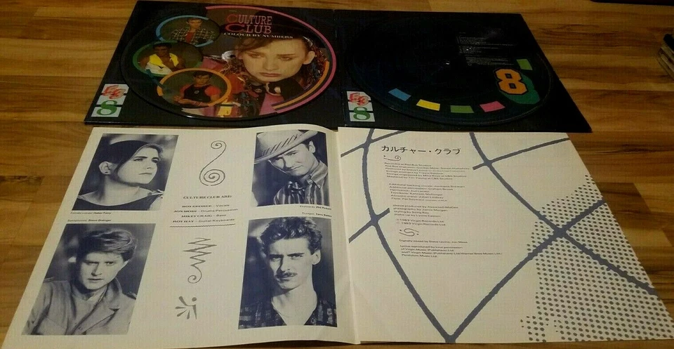 BOY GEORGE CULTURE CLUB Colour By Numbers (1983 PICTURE DISC Record LP) NM - Image 1 of 1
